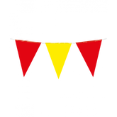 Vlaggenlijn Rood Geel 10m